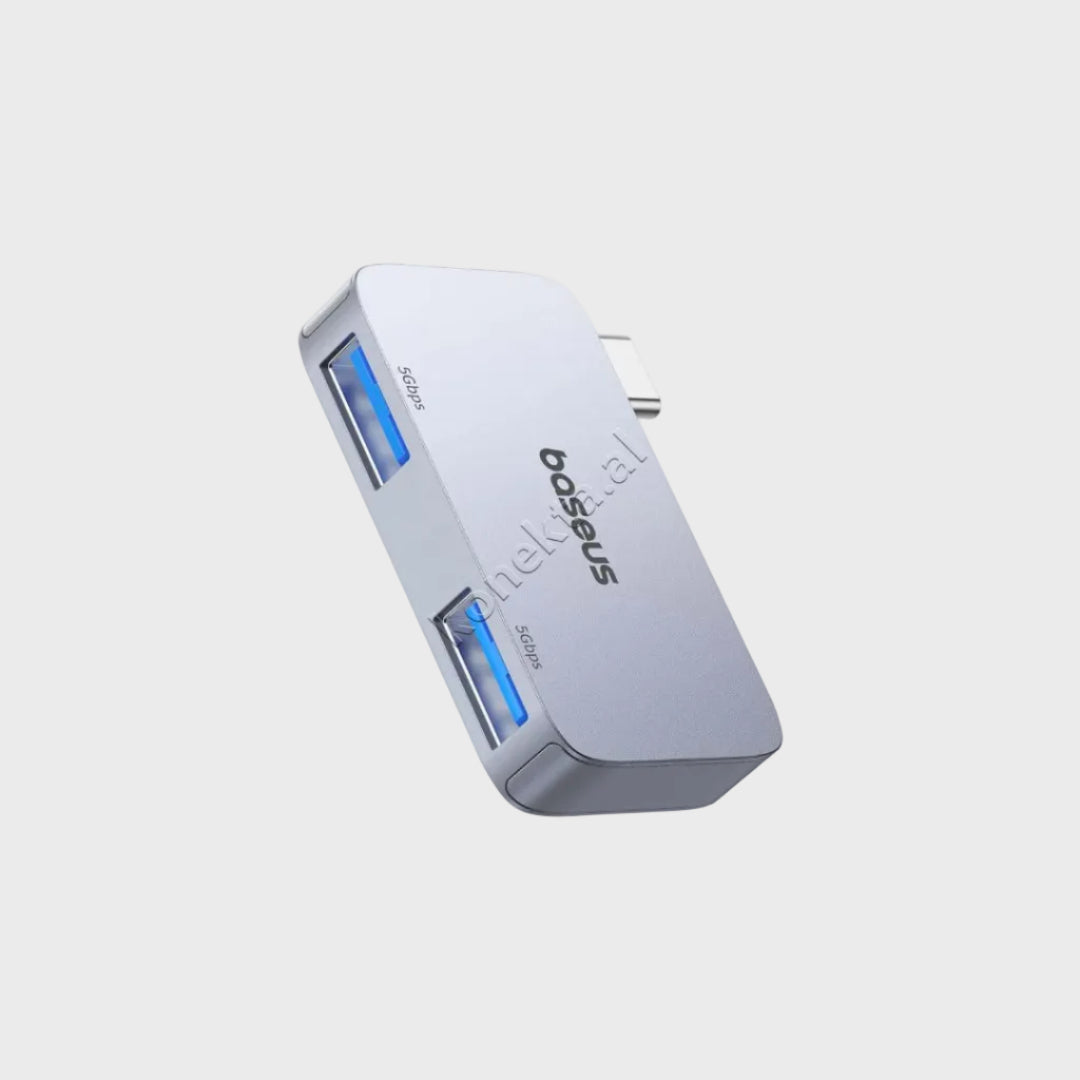 Adaptor Me 2 Porta USB3.0 Dhe Porte USB-C Baseus
