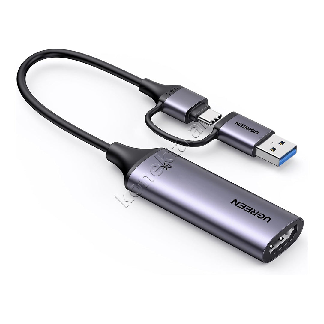 Adaptor Profesional Per Kapje Video HDMI Ne USB/Type-C Ugreen
