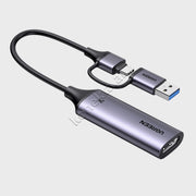 Adaptor Profesional Per Kapje Video HDMI Ne USB/Type-C Ugreen