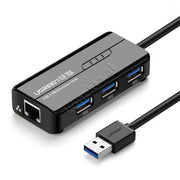 Adaptor Rrjeti Gigabit Me HUB USB 3.0 Ugreen