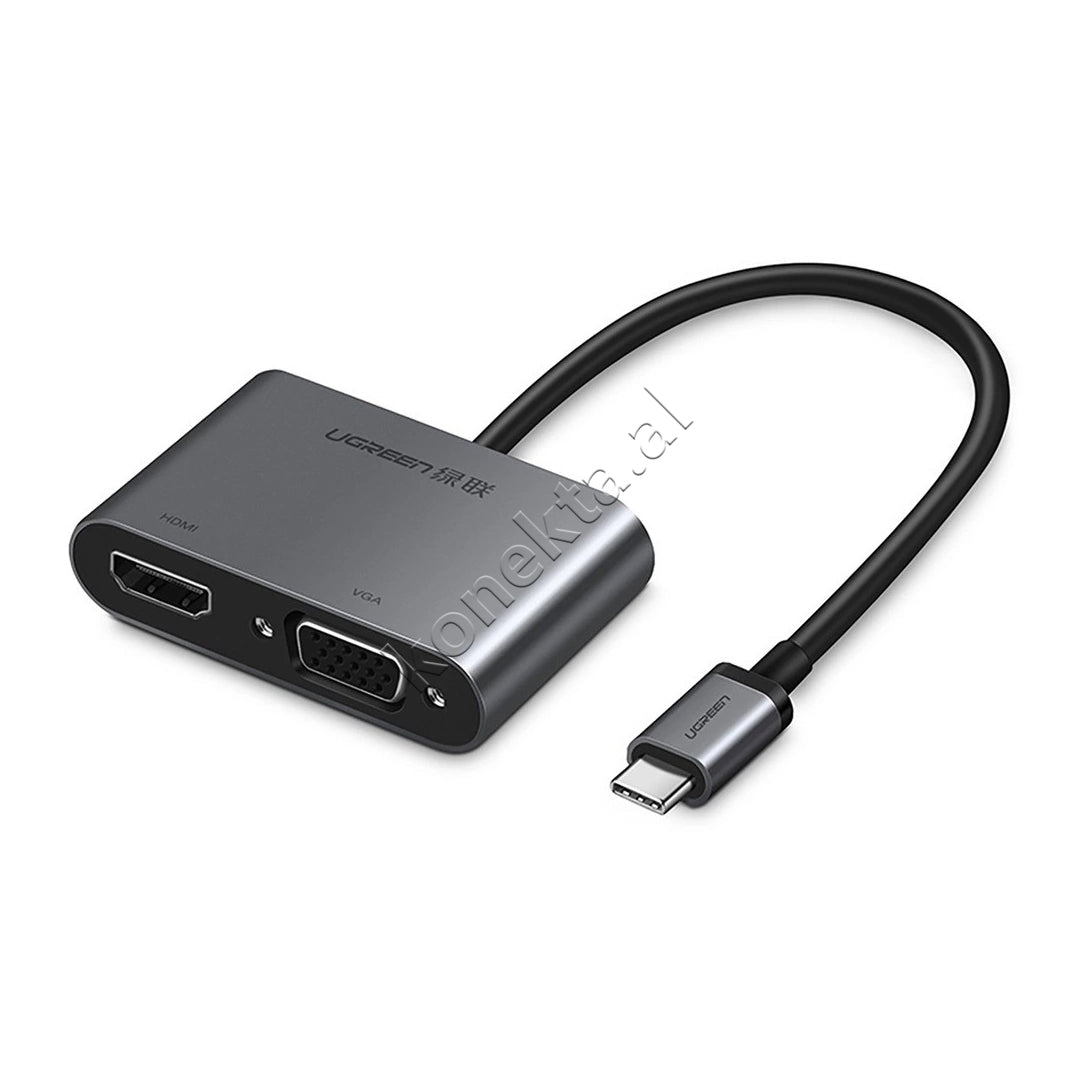 Adaptor USB-C Ne HDMI+VGA+USB-A+ USB-C Ugreen ADAPTER