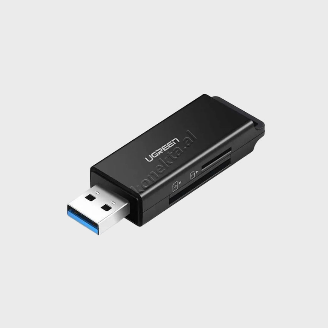 Adaptor Ugreen Me Portë USB Për Kartë SD Dhe TF