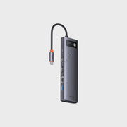 Adaptor i Sofistikuar Modern Type-C Me 12 Porta Multifunksionale Per Telefon / Tablet / Laptop