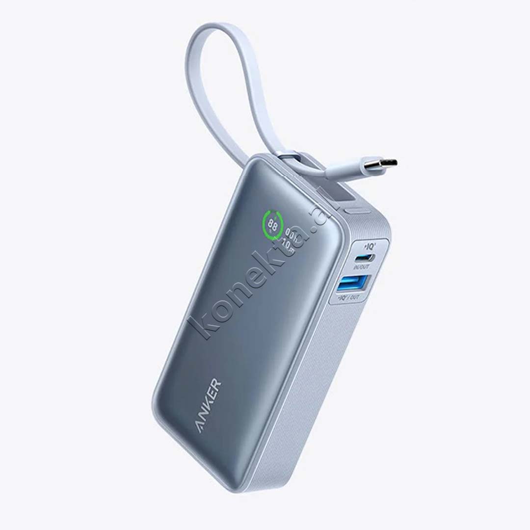 Bateri e Jashtme Anker 10000mAh 30W Me Fishe Type-C Te Terheqshme