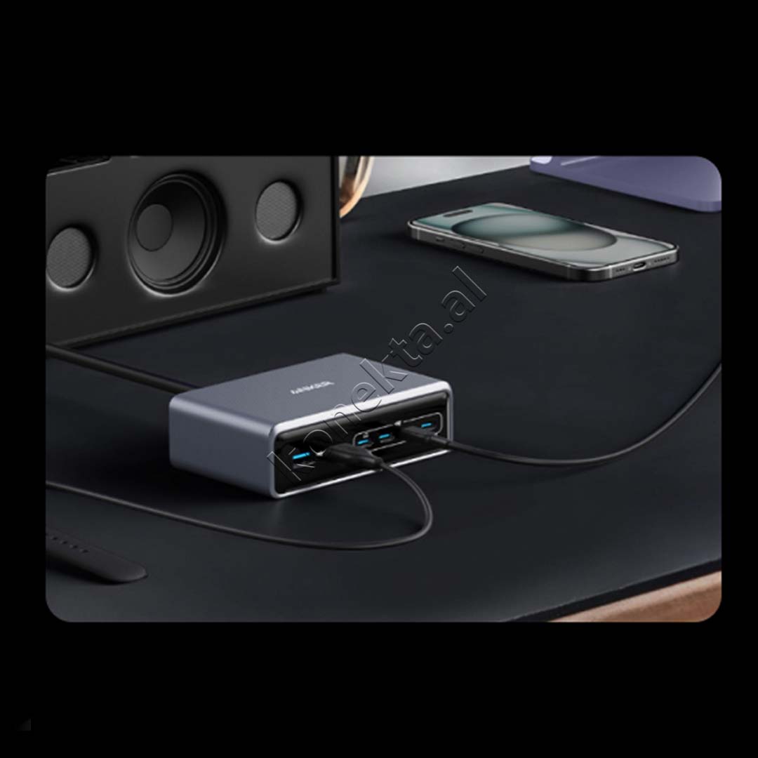 Adaptor HUB Anker Me 2 Porta USB-A Dhe 4 Porta USB-C