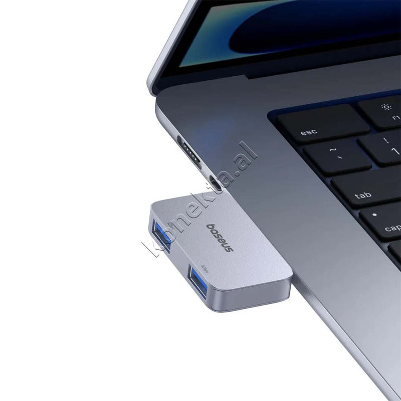 Adaptor Me 2 Porta USB3.0 Dhe Porte USB-C Baseus