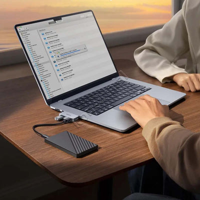 Adaptor Me 2 Porta USB3.0 Dhe Porte USB-C Baseus