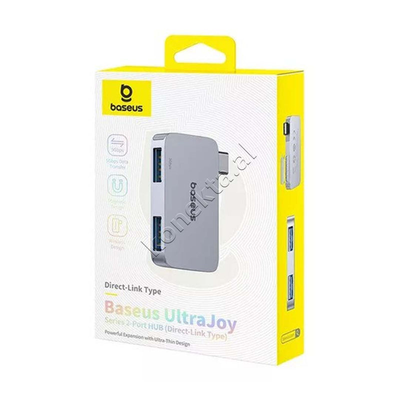Adaptor Me 2 Porta USB3.0 Dhe Porte USB-C Baseus