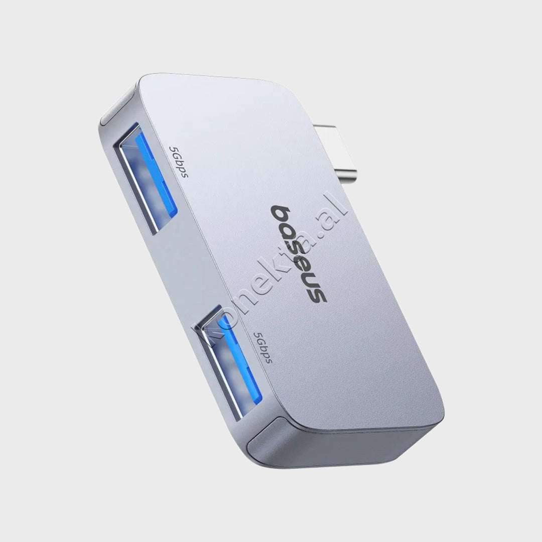 Adaptor Me 2 Porta USB3.0 Dhe Porte USB-C Baseus