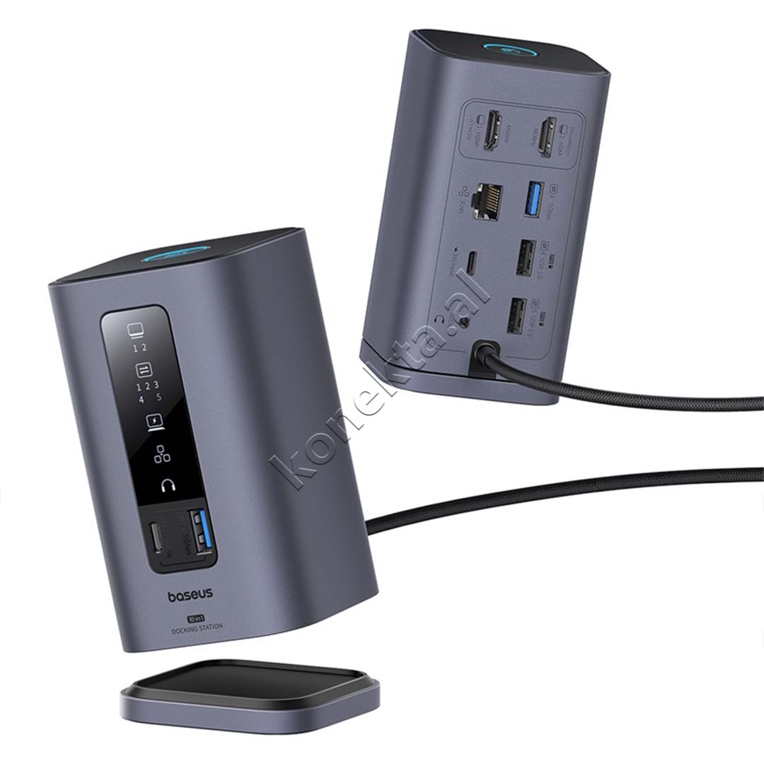 Adaptor HUB Baseus Me Shumë Porta 10 në 1
