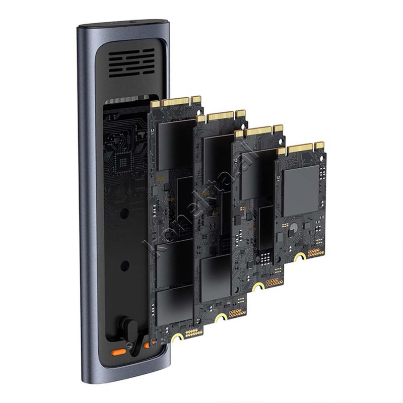 Mbajtese Dhe Lexuese SSD M.2 NVME Dhe SATA Me Porte Type-C Baseus