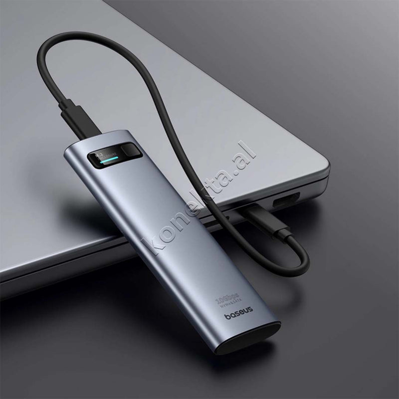 Mbajtese Dhe Lexuese SSD M.2 NVME Dhe SATA Me Porte Type-C Baseus