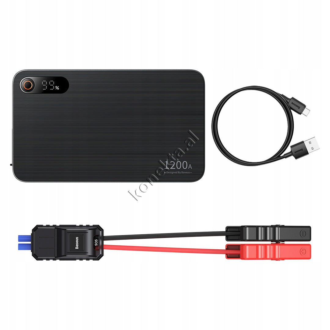 Bateri E Jashtme Multifunksionale Starter 12000mAh Qe Ndez Automjete Te Ndryshme Ne Raste Emergjente