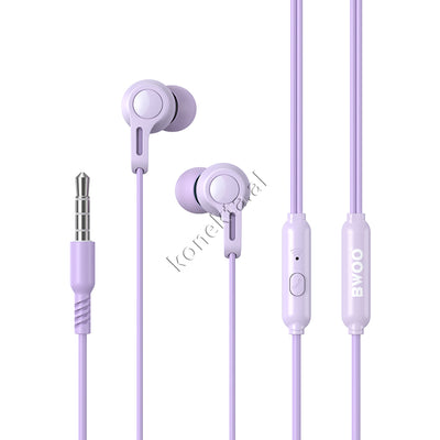Kufje Me Kabell Dhe Fishe Audio Aux 3.5mm Bwoo