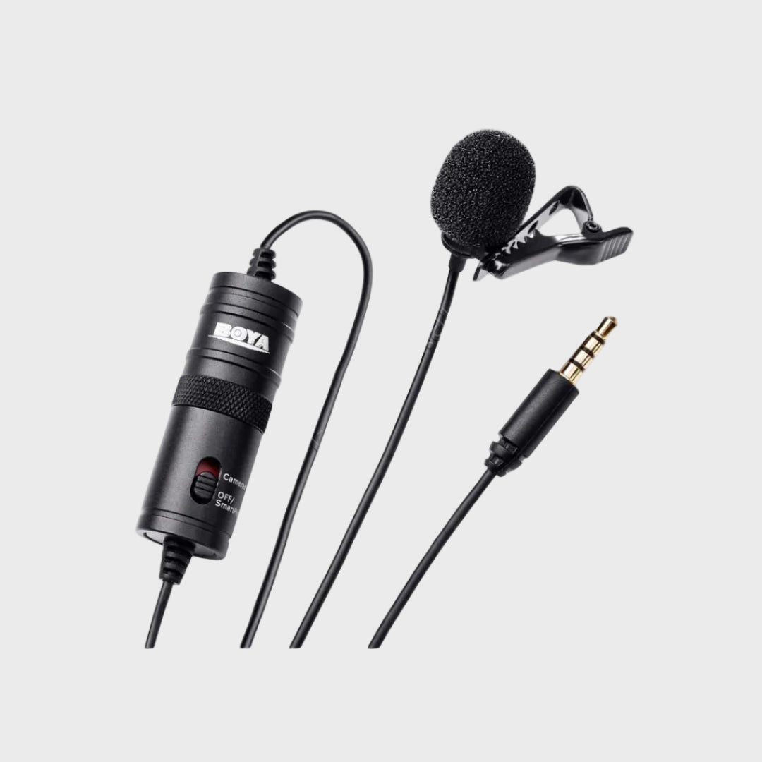 Mikrofon Lavalier Gjitheperfshires Me Kabell