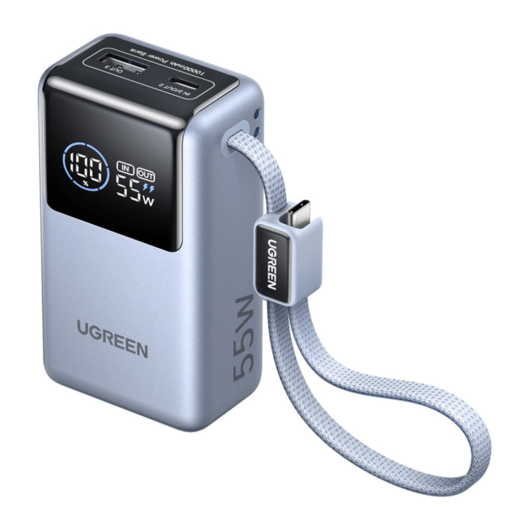 Bateri E Jashtme 10,000mAh 55W Me Fishe Type-C Ugreen