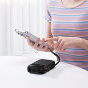 Bateri E Jashtme 20000mah Me 2 Porta Karikimi Dhe Kabllo Lightning & Type-C Te Integruar
