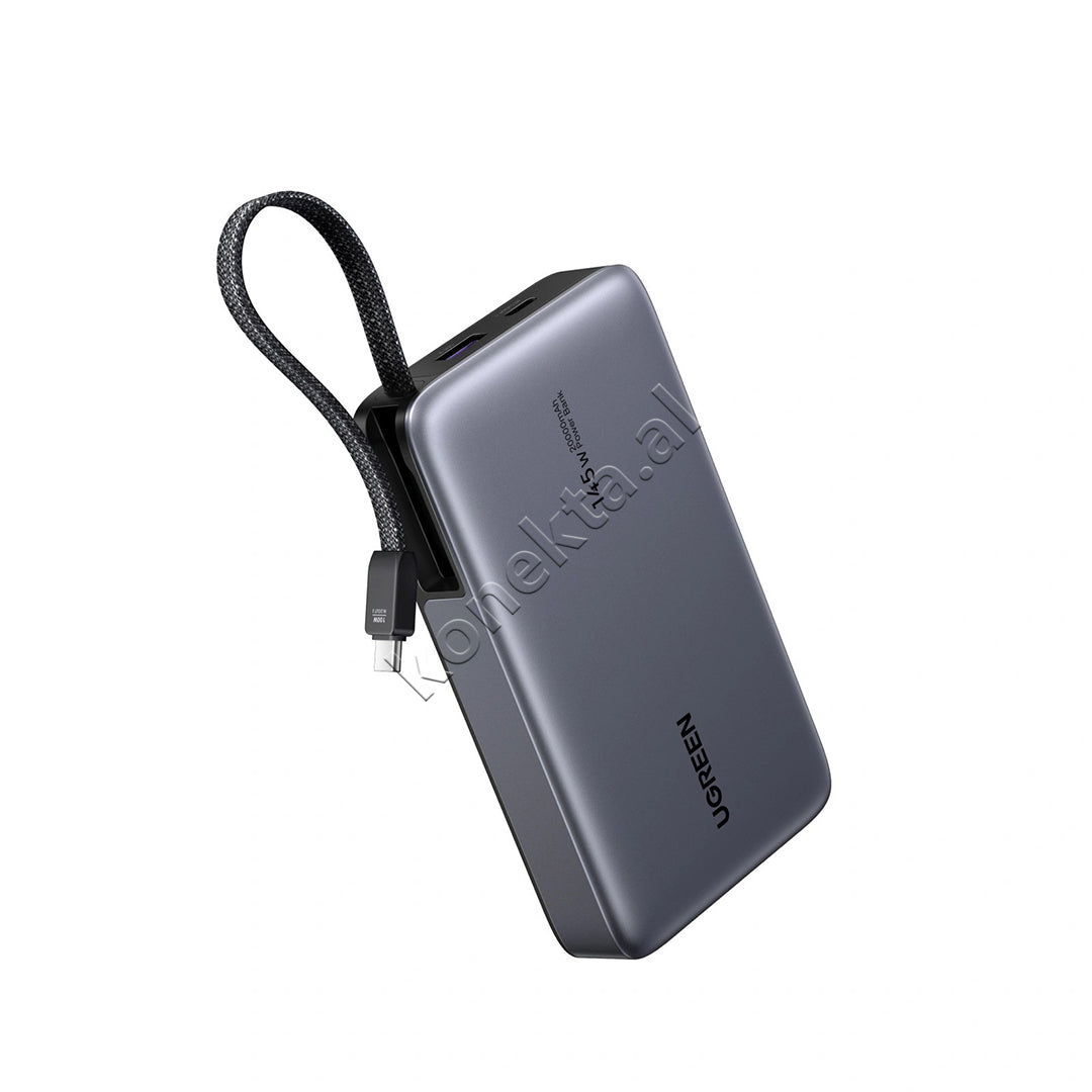Bateri E Jashtme Me Fishe Te Terheqshme Type-C 145W 20'000mAh Ugreen