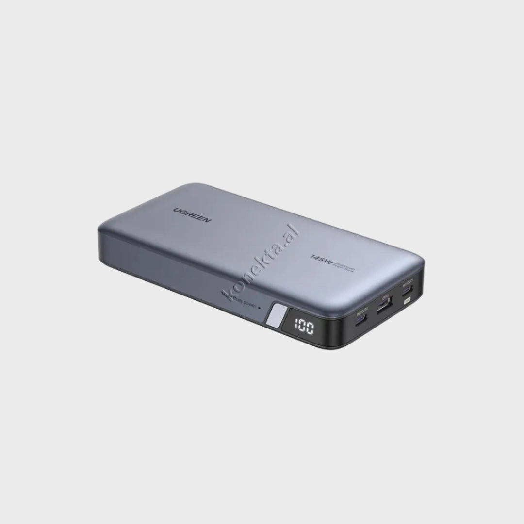 Bateri E Jashtme UGreen 25000mAh Me 3 Porta Dhe Karikim Te Shpejte 145W
