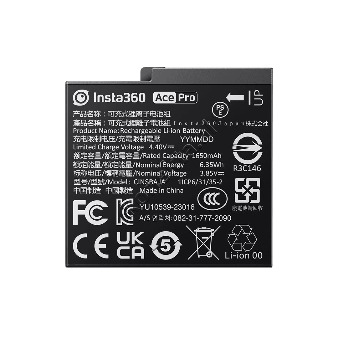 Bateri Per Insta360 Ace / Ace Pro 1650mAh