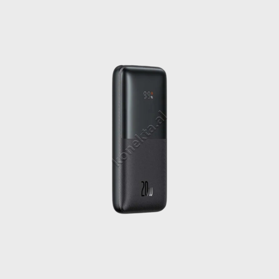 Bateri e Jashtme 10'000mAh 20W Me Porta 2xUSB-A Dhe USB-C Baseus