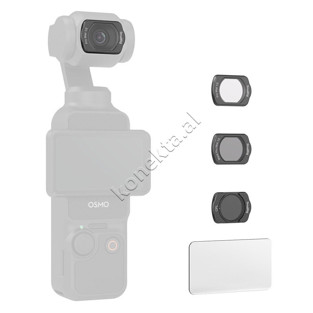 Black / White Diffusion Filter & CPL Filter Set For DJI Osmo Pocket 3 SmallRig 4775