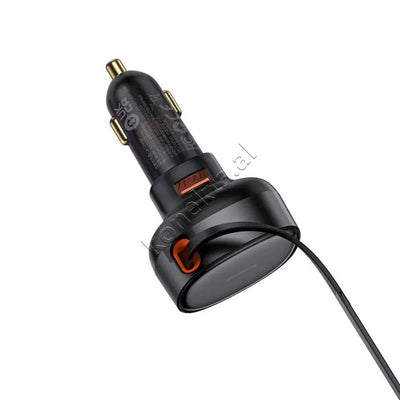 Adaptor Karikimi Per Makine 55W Me Fishe Lightning Te Terheqshme