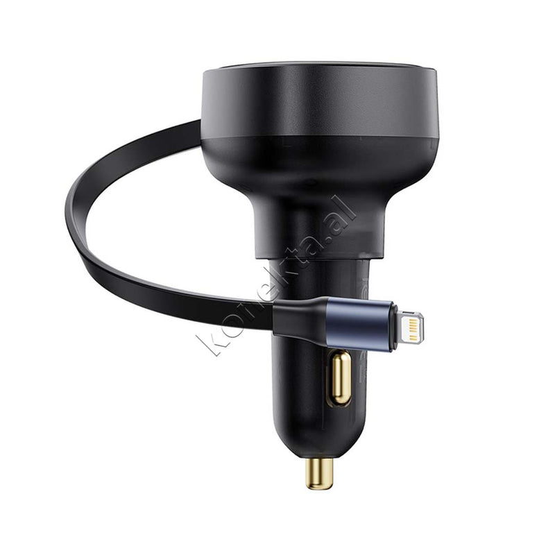 Adaptor Karikimi Per Makine 55W Me Fishe Lightning Te Terheqshme