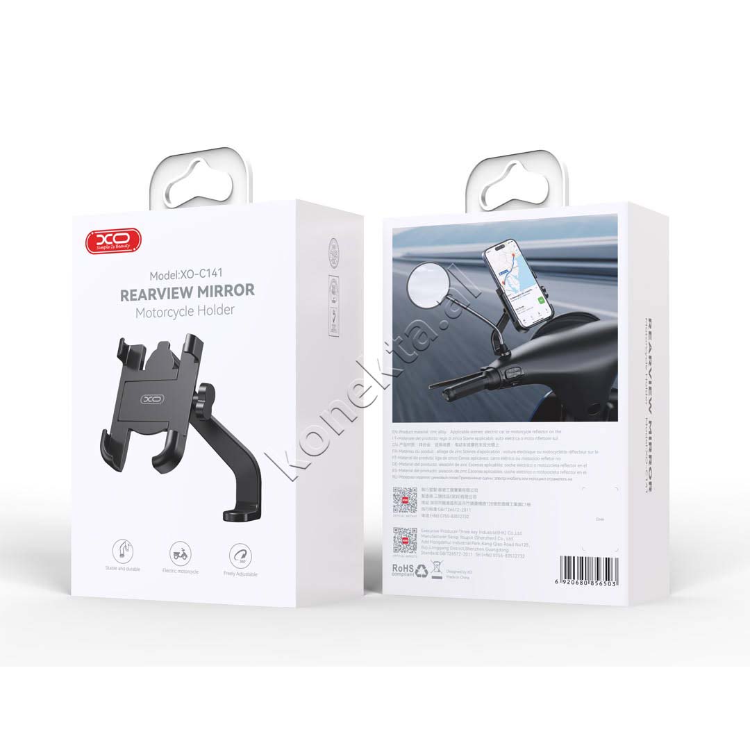 Mbajtese Celulari Metalike Per Biciklete Dhe Motorr XO