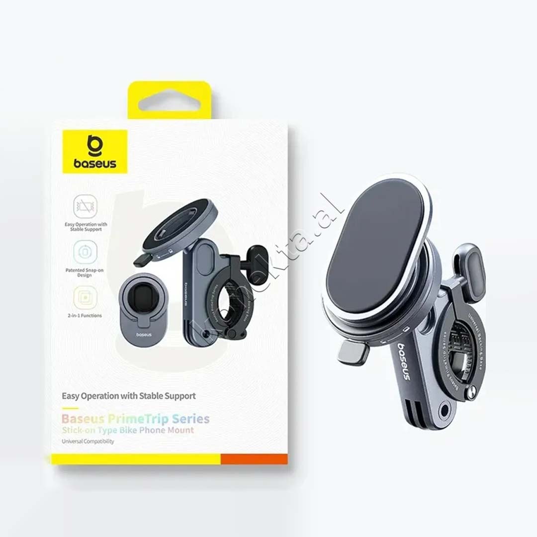 Mbajtese Celulari Magnetike Per Biciklete Dhe Motorr Baseus