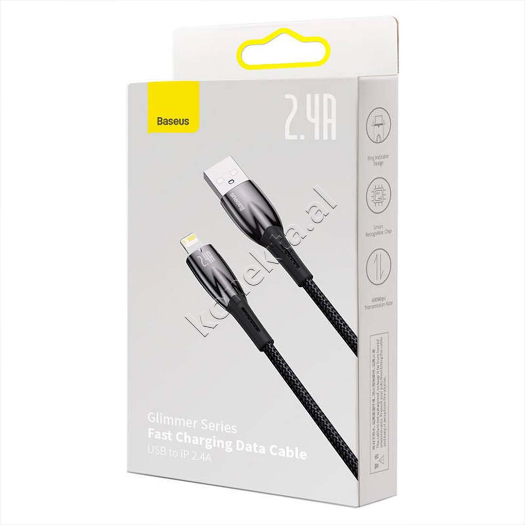 Kabell Karikimi Baseus USB Ne Lightning 2.4A 2m
