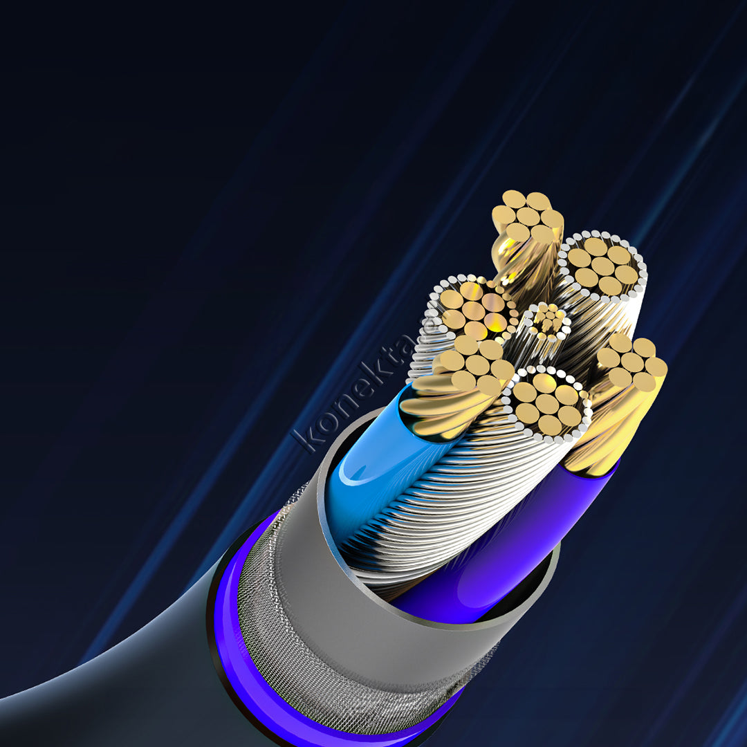 Kabëll Zgjatues Karikimi dhe Transmetimi Type-C në USB3.1(femër) GEN2 10Gbps 60W