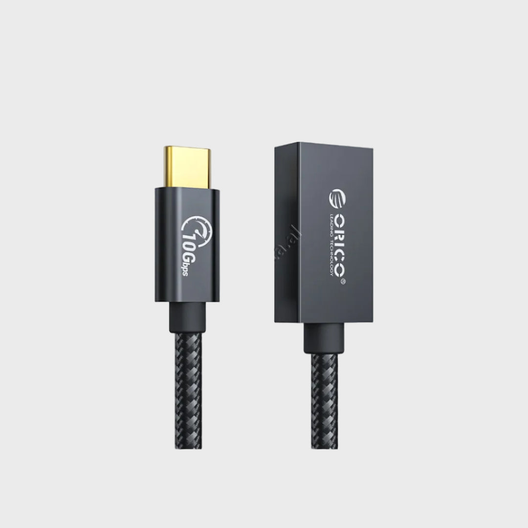 Kabëll Zgjatues Karikimi dhe Transmetimi Type-C në USB3.1(femër) GEN2 10Gbps 60W