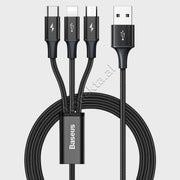 Kabell Karikimi Baseus 3 Ne 1 Type-C / Lightning / Micro