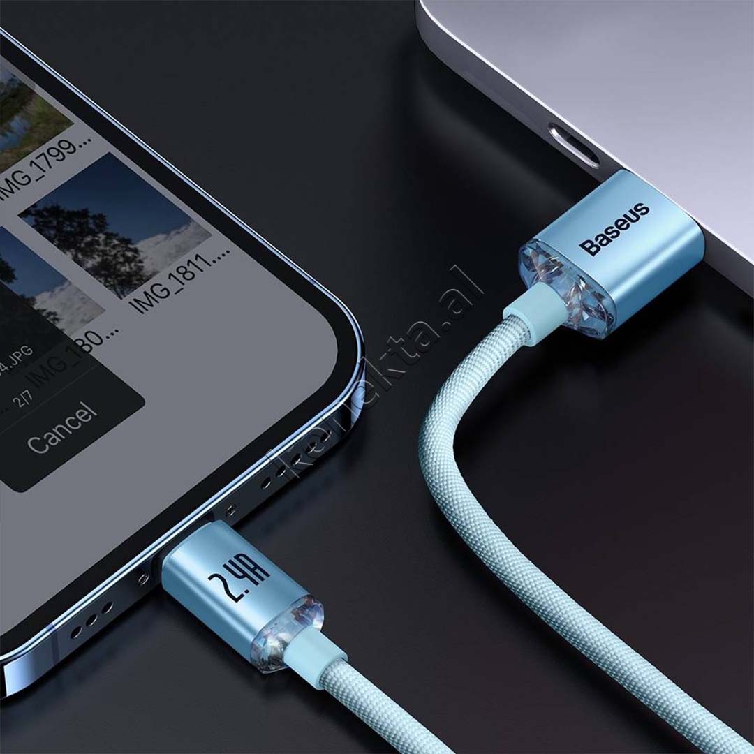Kabell Karikimi Baseus USB Ne Lightning 1.2m