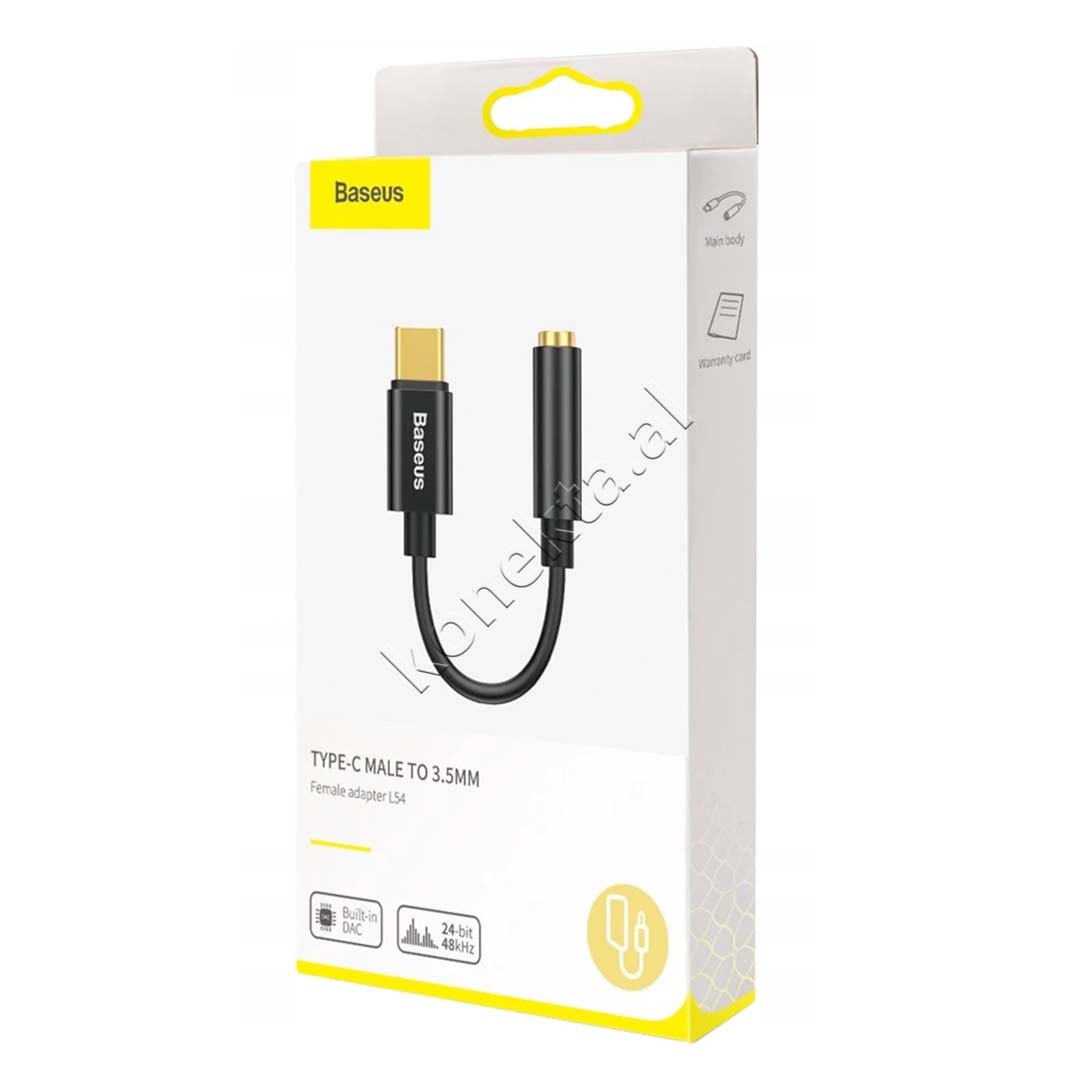Kabell Adaptor Type-C Ne  AUX Femer Baseus