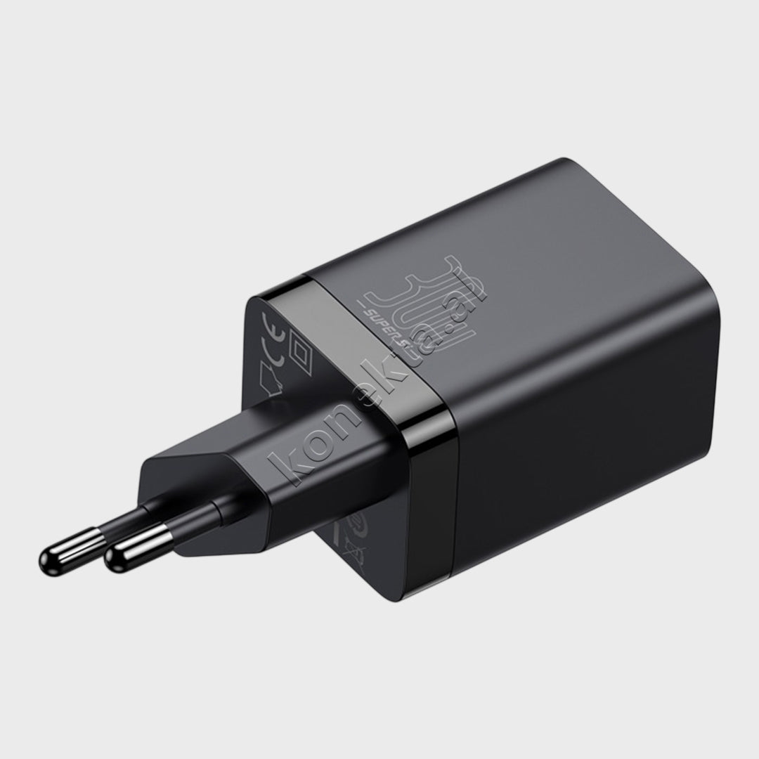 Adaptor Karikimi 30W Me Porte Type-C Dhe Usb-A Baseus