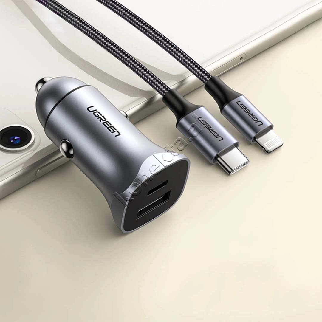 Adaptor Karikimi 30W Me Porte USB-C Dhe USB-A Ugreen