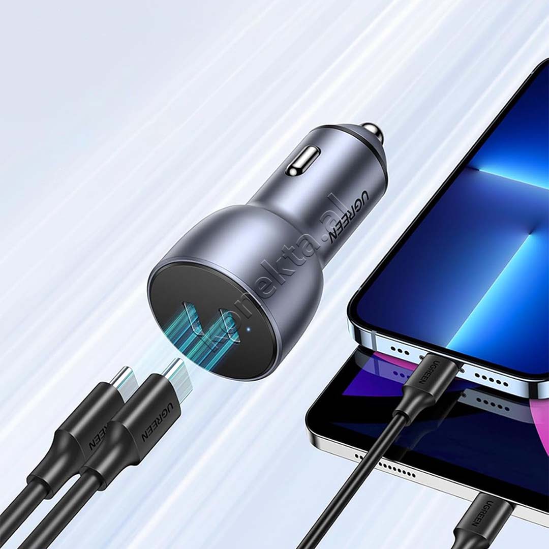 Adaptor Karikimi 40W Per Makine Me Dy Porta USB-C Ugreen