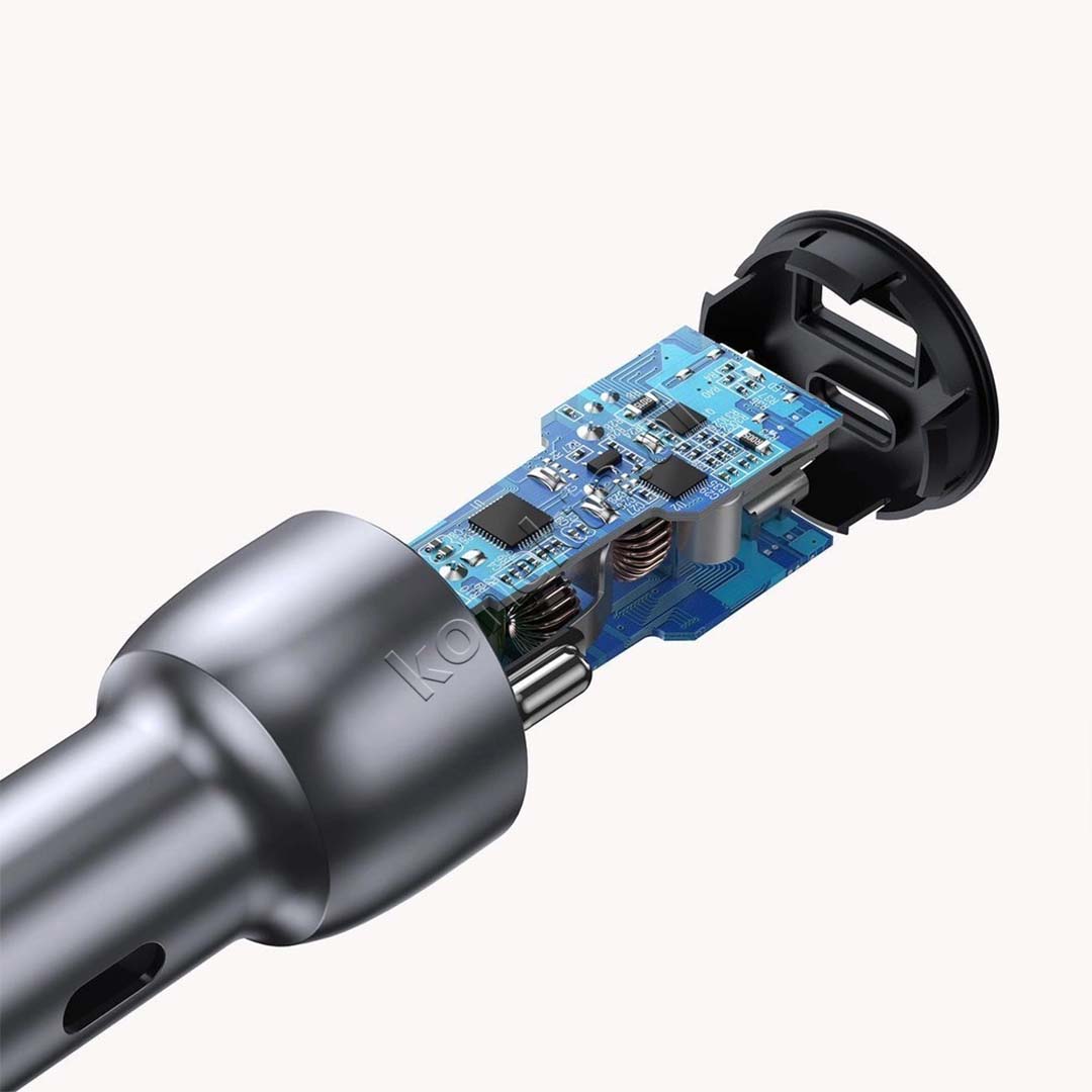 Adaptor Karikimi 36W Per Makine Me Dy Porta USB-A & USB-C Ugreen