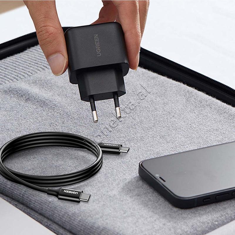 Adaptor Karikimi 25W Me Porte Type-C UGreen