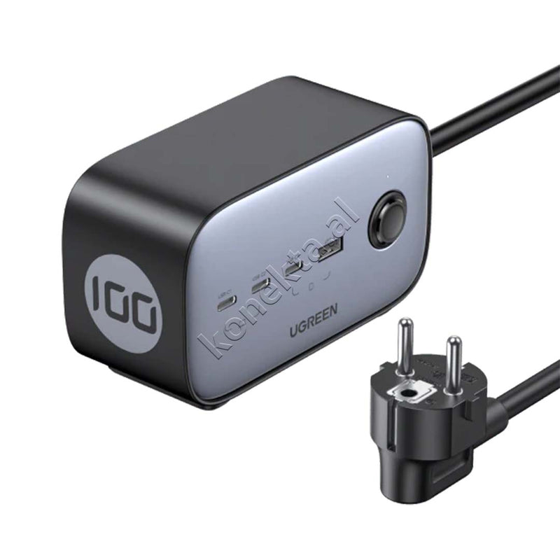 Adaptor Karikimi 100W UGreen Me Porte USB-A, 3xUSB-C & 2xAC