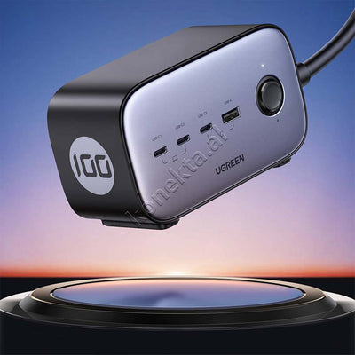 Adaptor Karikimi 100W UGreen Me Porte USB-A, 3xUSB-C & 2xAC