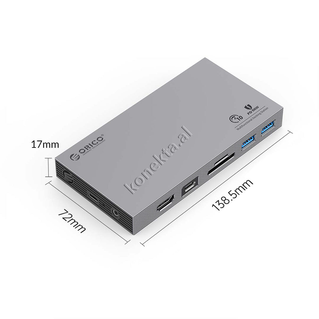 Mega Adaptor Me 9 Porta + Lexues SSD-je Deri Ne 2TB