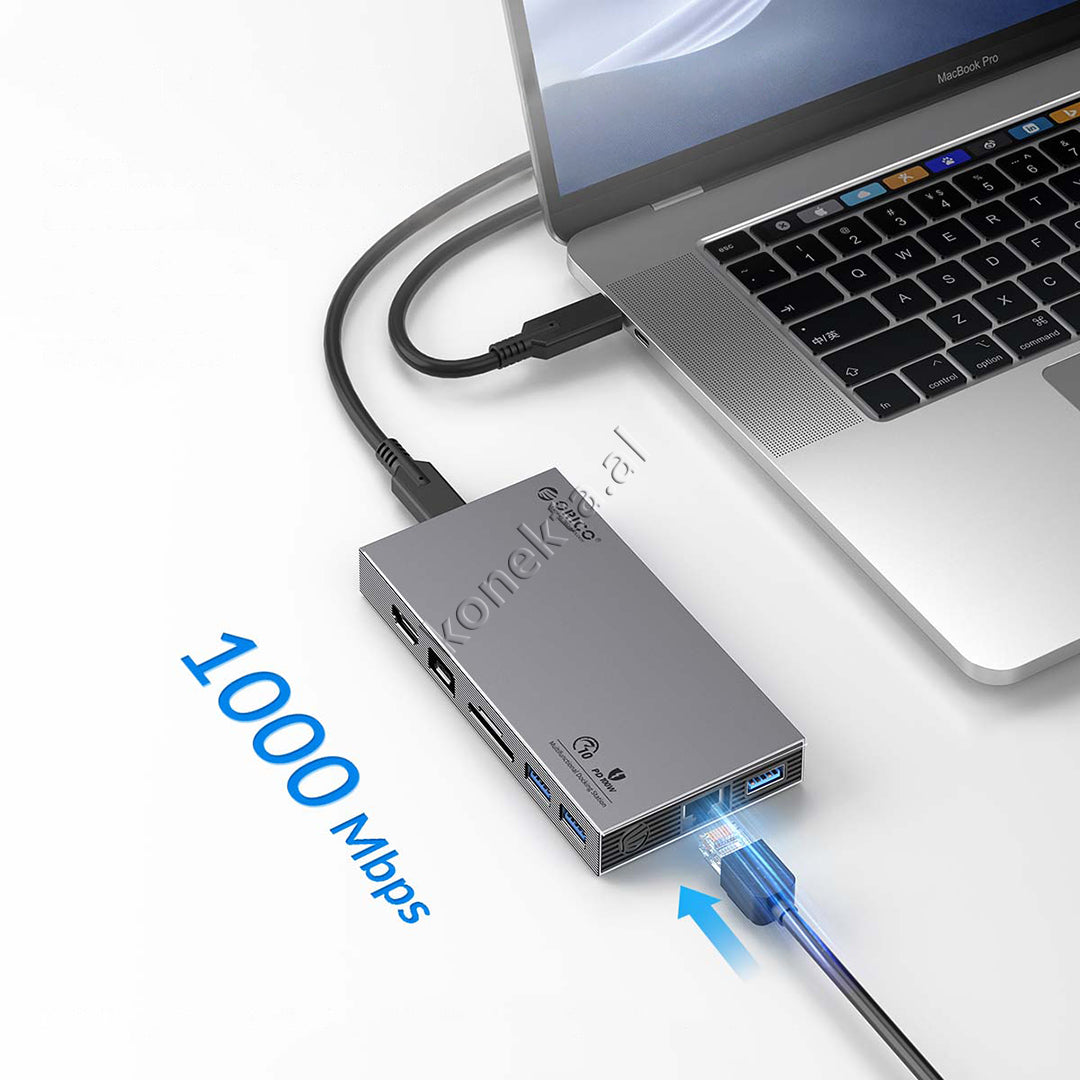 Mega Adaptor Me 9 Porta + Lexues SSD-je Deri Ne 2TB