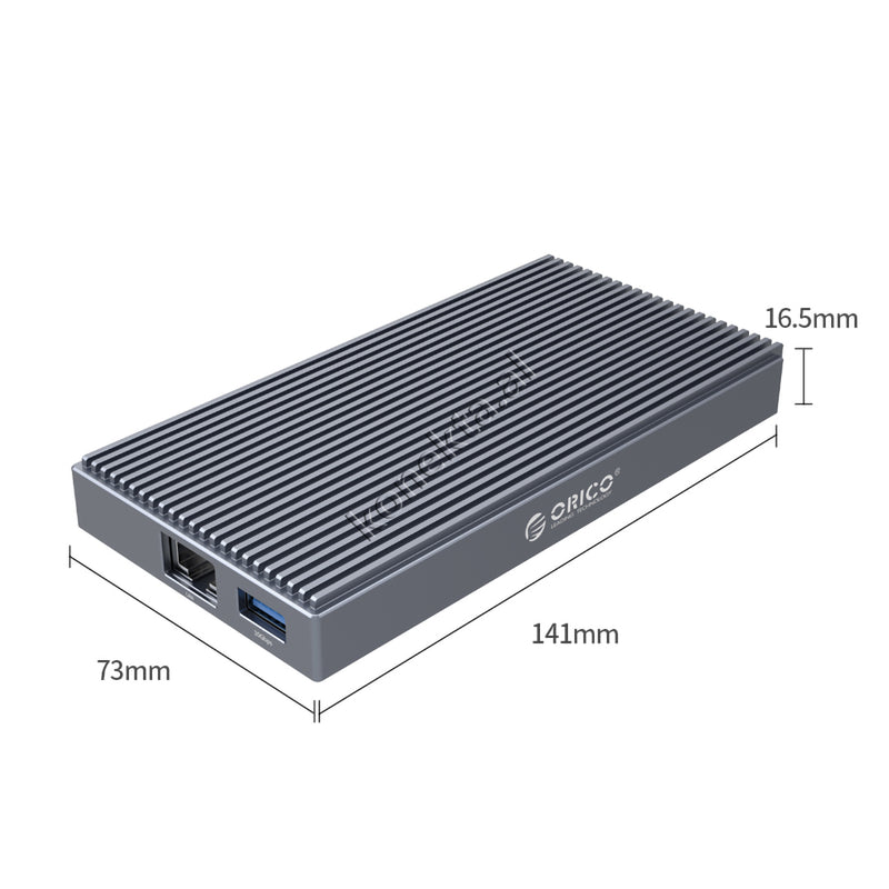 Mega Adaptor Multifunksional Me 9 Porta + Lexues SSD-je Deri Ne 2TB Me Ultra Shpejtesi Leximi Prej 10Gbps