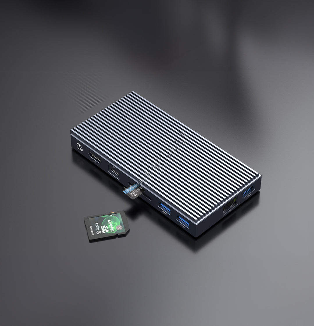 Mega Adaptor Multifunksional Me 9 Porta + Lexues SSD Deri Ne 2TB
