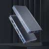 Mega Adaptor Multifunksional Me 9 Porta + Lexues SSD-je Deri Ne 2TB Me Ultra Shpejtesi Leximi Prej 10Gbps