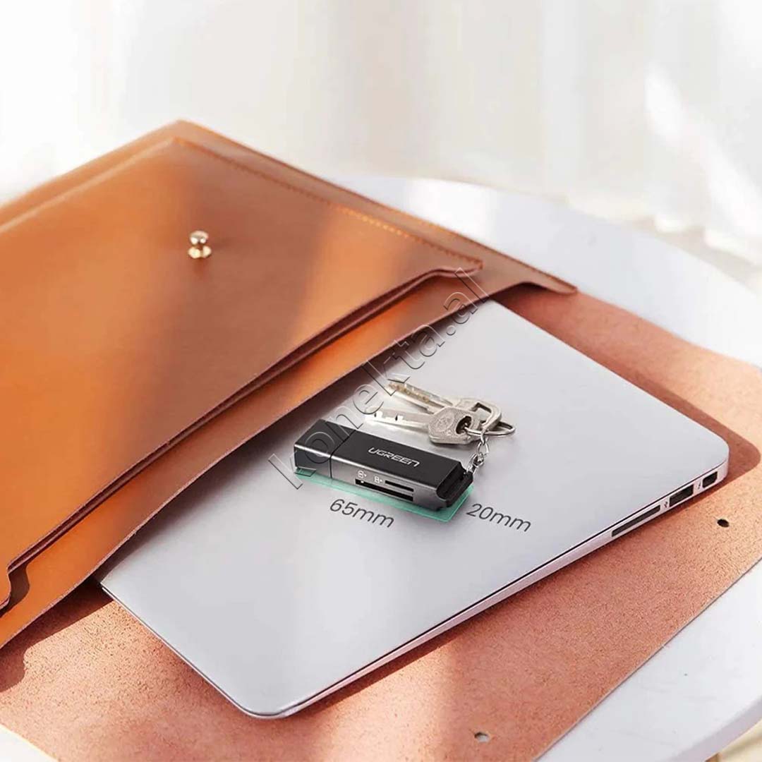 Adaptor Ugreen Me Portë USB Për Kartë SD Dhe TF