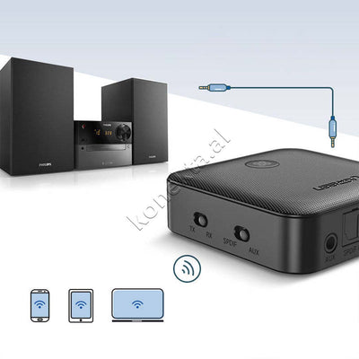 Adaptor Audio 2 në 1 Me Bluetooth 5.0 Ugreen